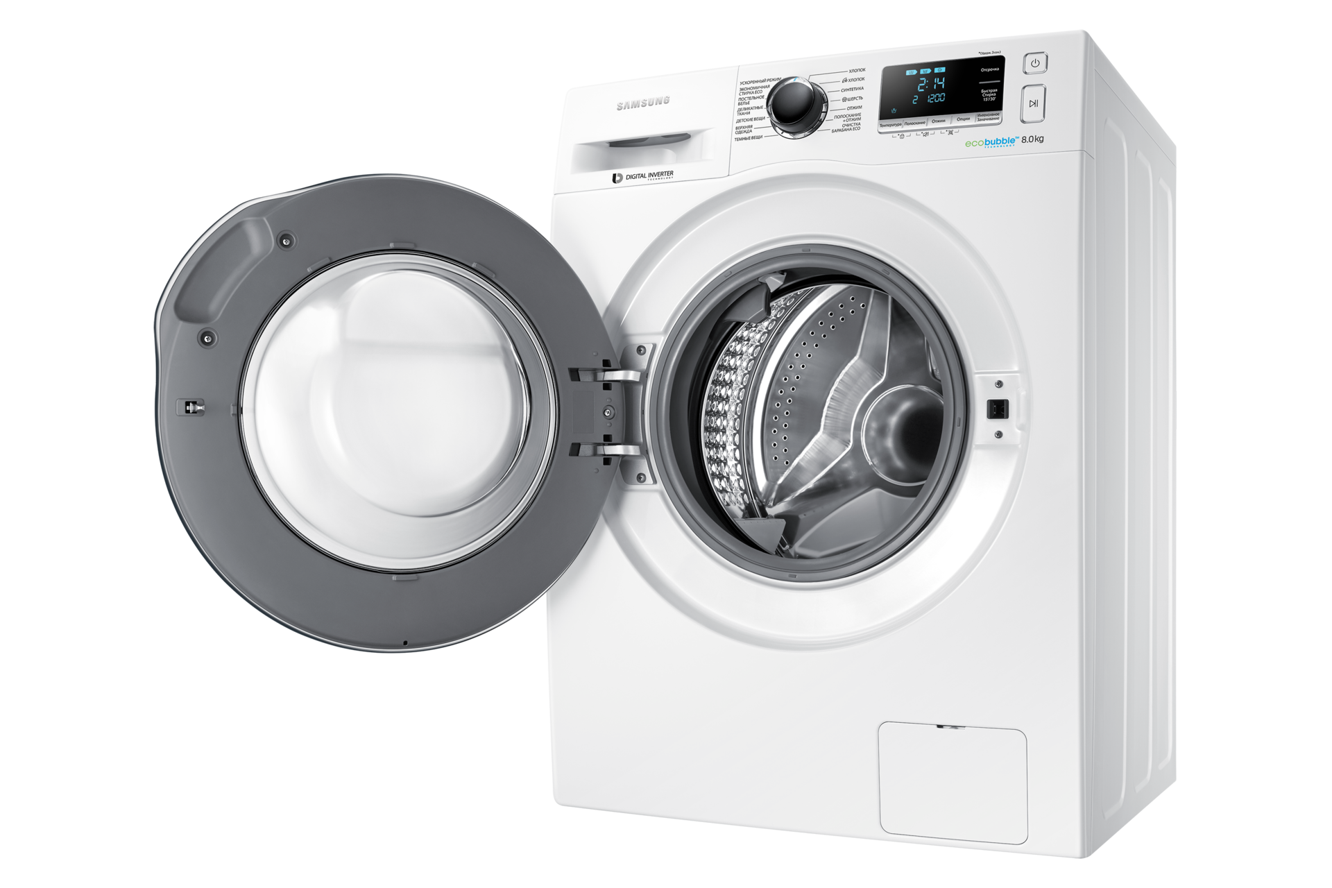 Стиральная машина ww6000j с ecobubble 9 кг