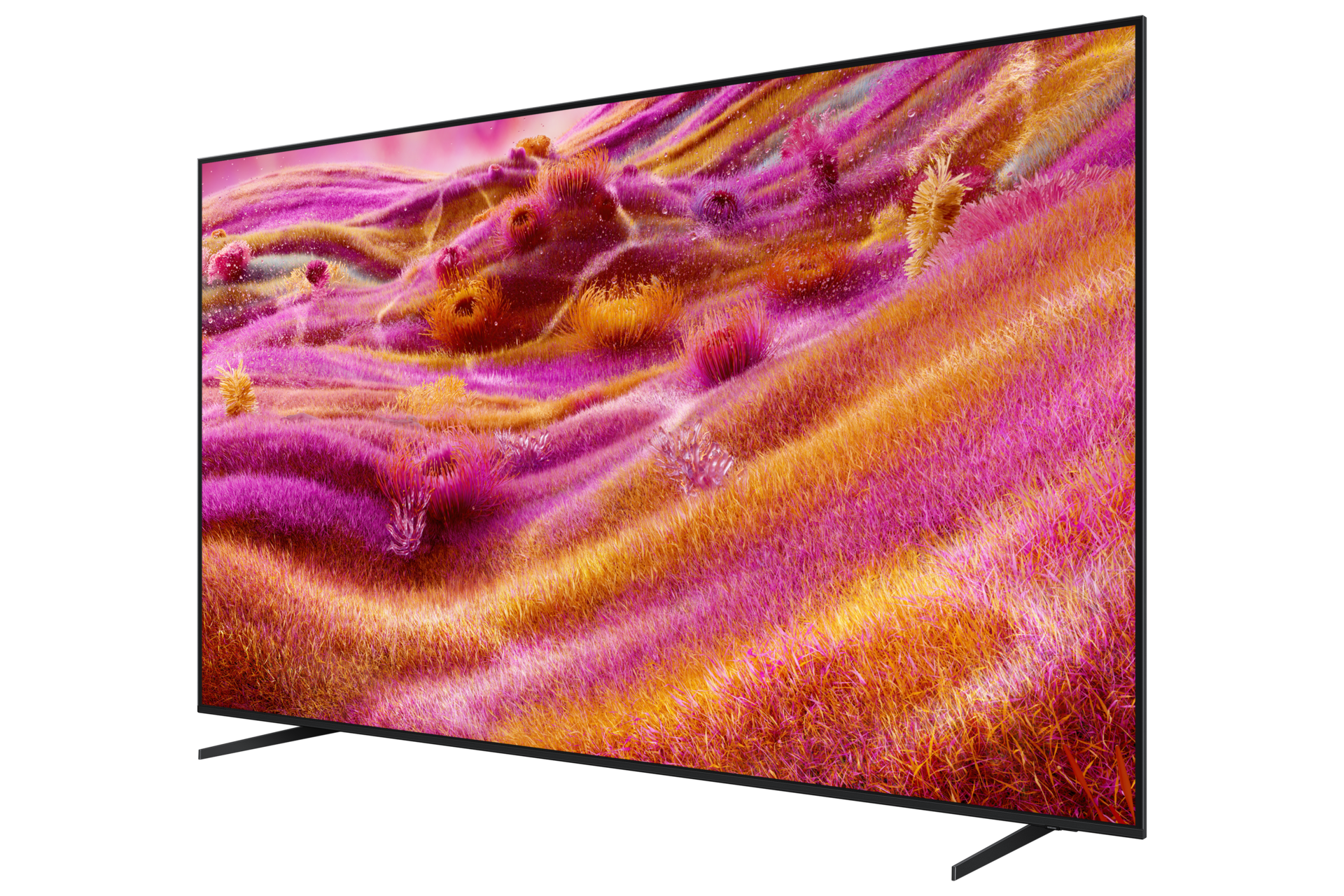 115" Neo QLED QN90F 4K Samsung Vision AI Smart TV (2025) R-Perspective1 Black 