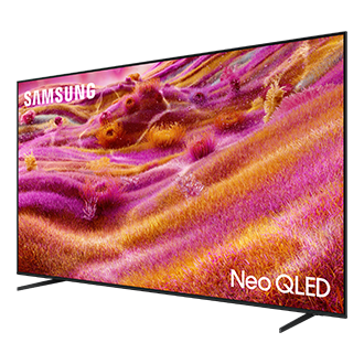 115" Neo QLED QN90F 4K Samsung Vision AI Smart TV (2025) R-Perspective1 Black 