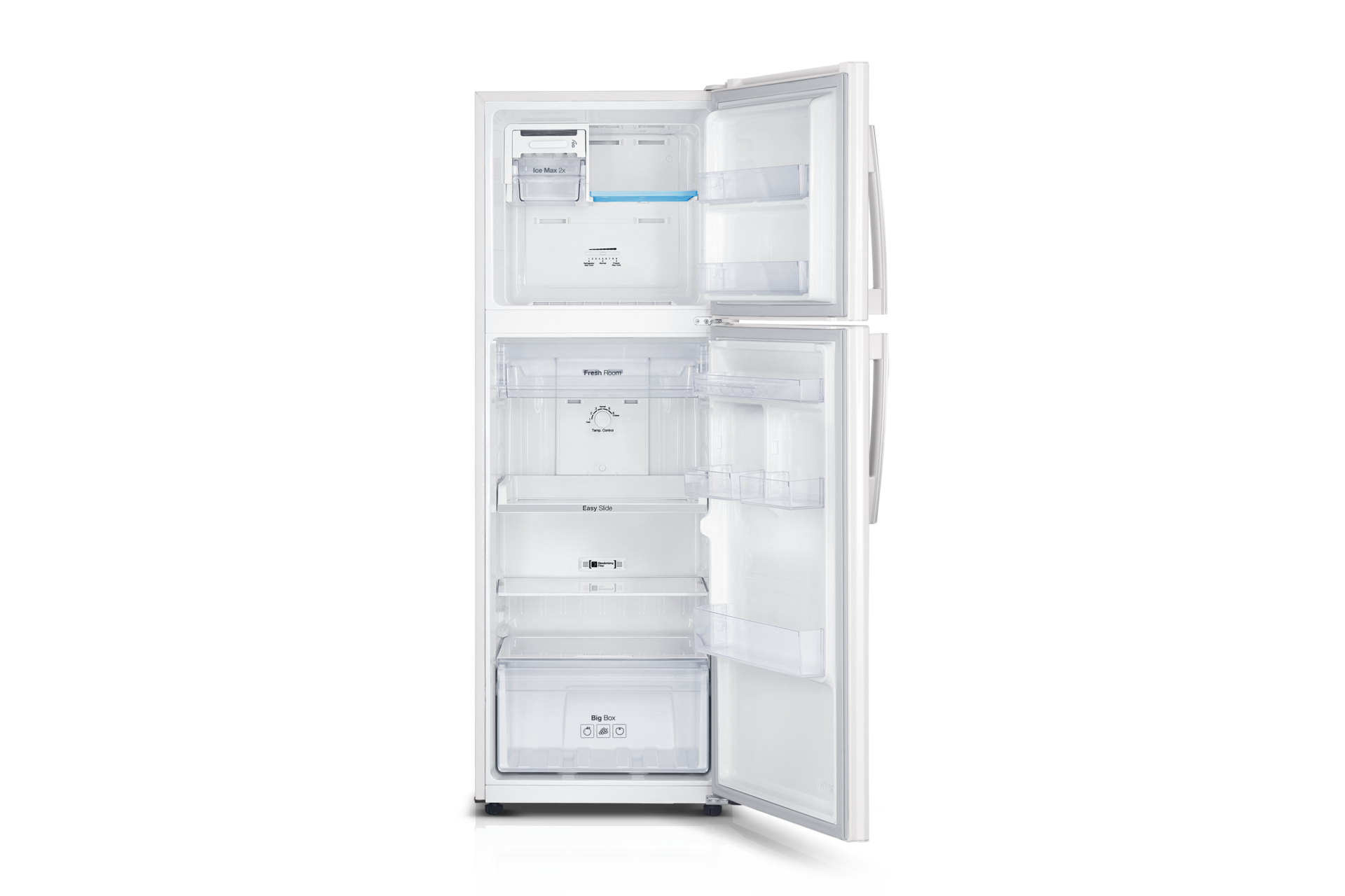 front-open White