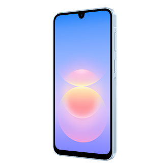 Galaxy A18 Front-R30 Light Blue 