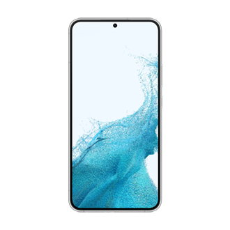 Mặt trước điện thoại Samsung S22+ Phantom White màu Trắng Phantom 256GB. Tham khảo giá bán Samsung S22 plus ưu đãi.