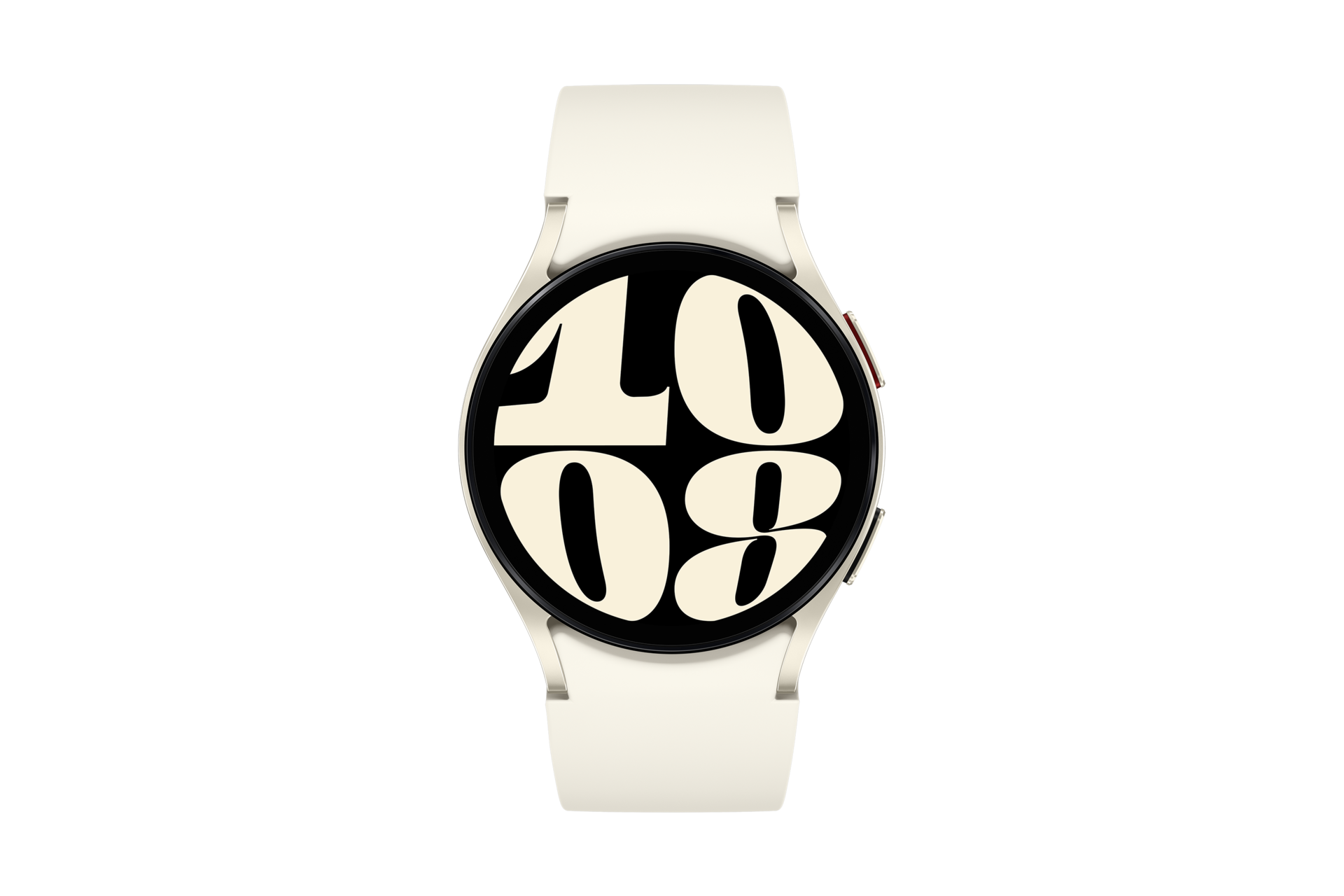 [Mặt tr~ước củá S~ámsú~ñg Gá~láxý~ Wátc~h6 (Blú~étóó~th, 40mm~) màú vàñ~g, có sẵñ~ tạí Sá~msúñ~g Víệt~ Ñám]