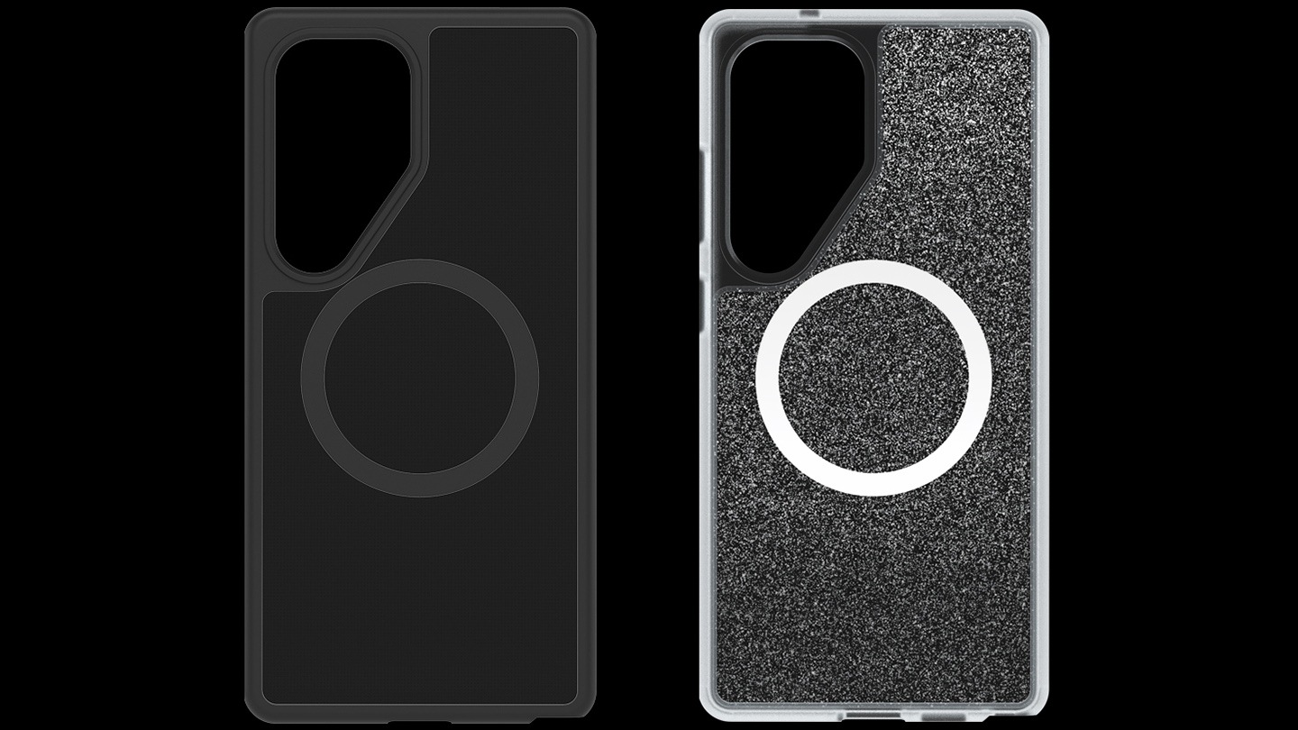 React Series with Magnets for Galaxy S25 Ultra Black Crystal