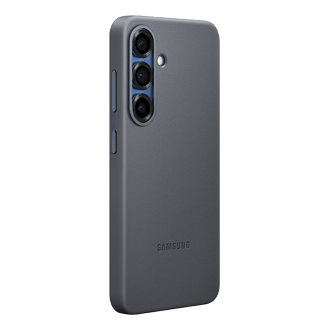 Mặt cạnh Ốp lưng Kindsuit Da Samsung Galaxy S25 màu đen