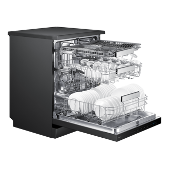 DW70HM/24 FreeStanding Dishwasher Energy Efficiency Class C and Flex Load ⠀ Dynamic1 Black 