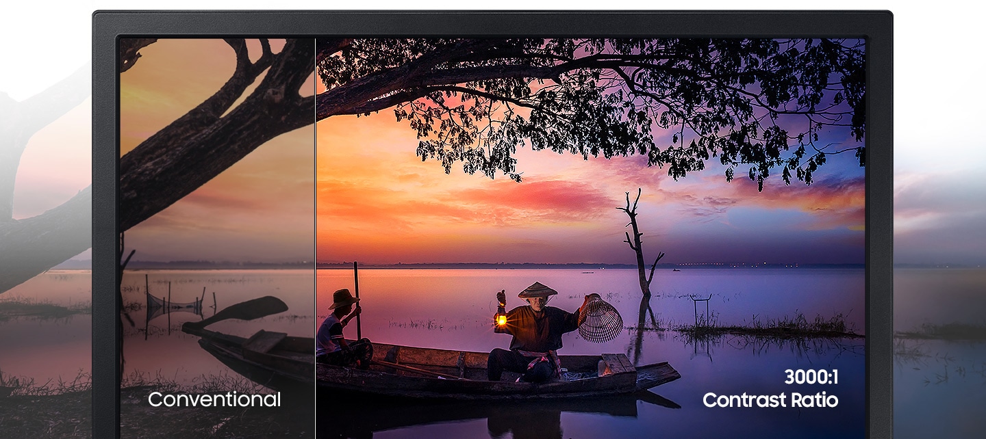 Details, Especially In Bright And Dark Scenes, Are Shown More Specifically Compared To Conventional Contrast Ratio.