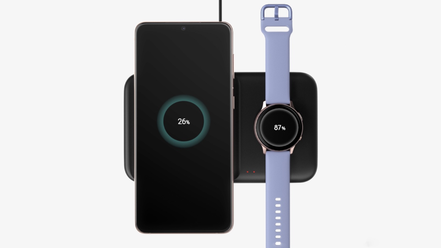 Đế Sạc Đôi Không Dây Samsung