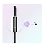 A side profile of the Galaxy A23 5G is shown, with the fingerprint sensor enlarged and magnified. Right by the sensor, a fingerprint icon and an unlock icon are shown with a short dotted line between them.