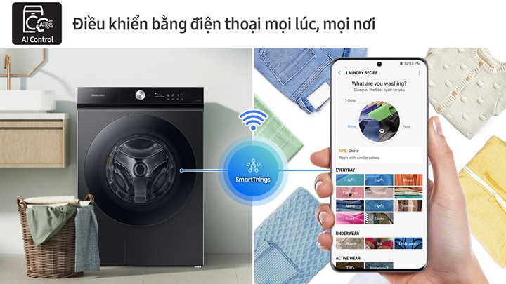 Phân tích và đề xuất chế độ giặt thông minh