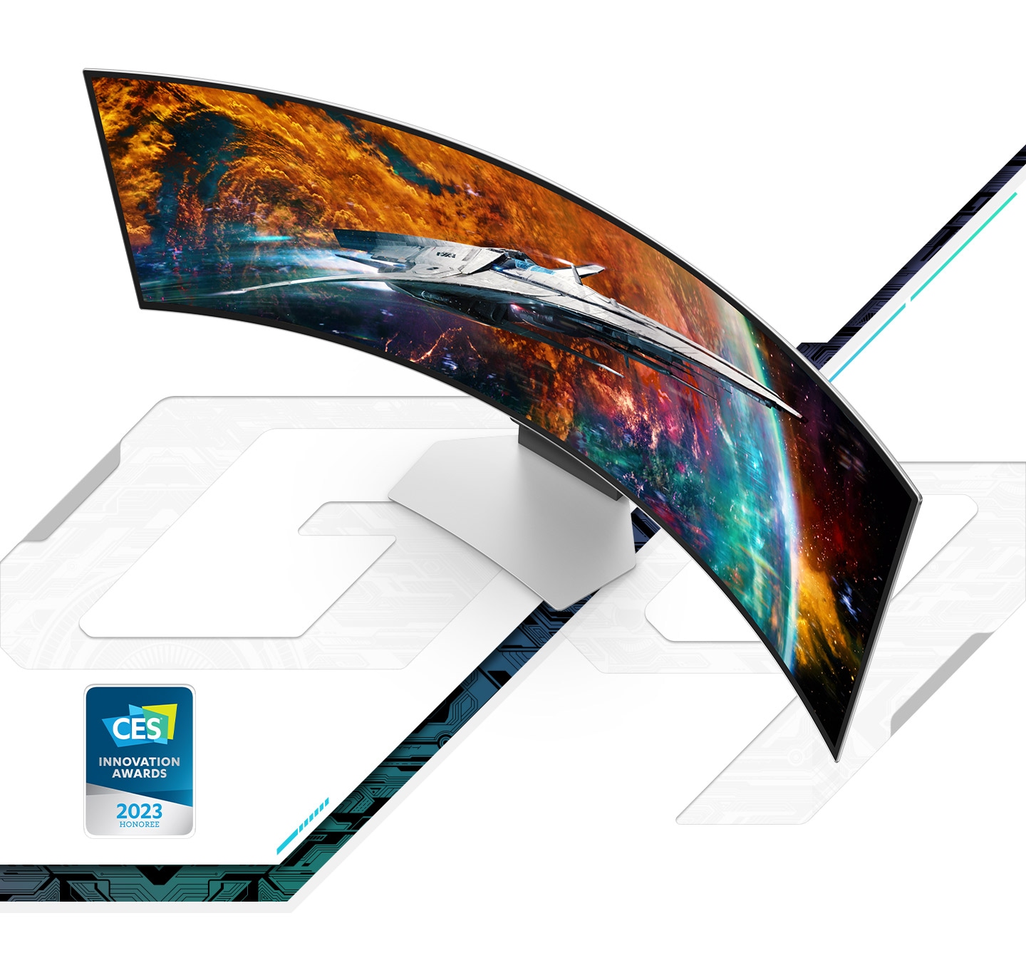 Màn hình cong Samsung Odyssey G9 G95SC LS49CG954SEXXV 49 inch 240Hz OLED