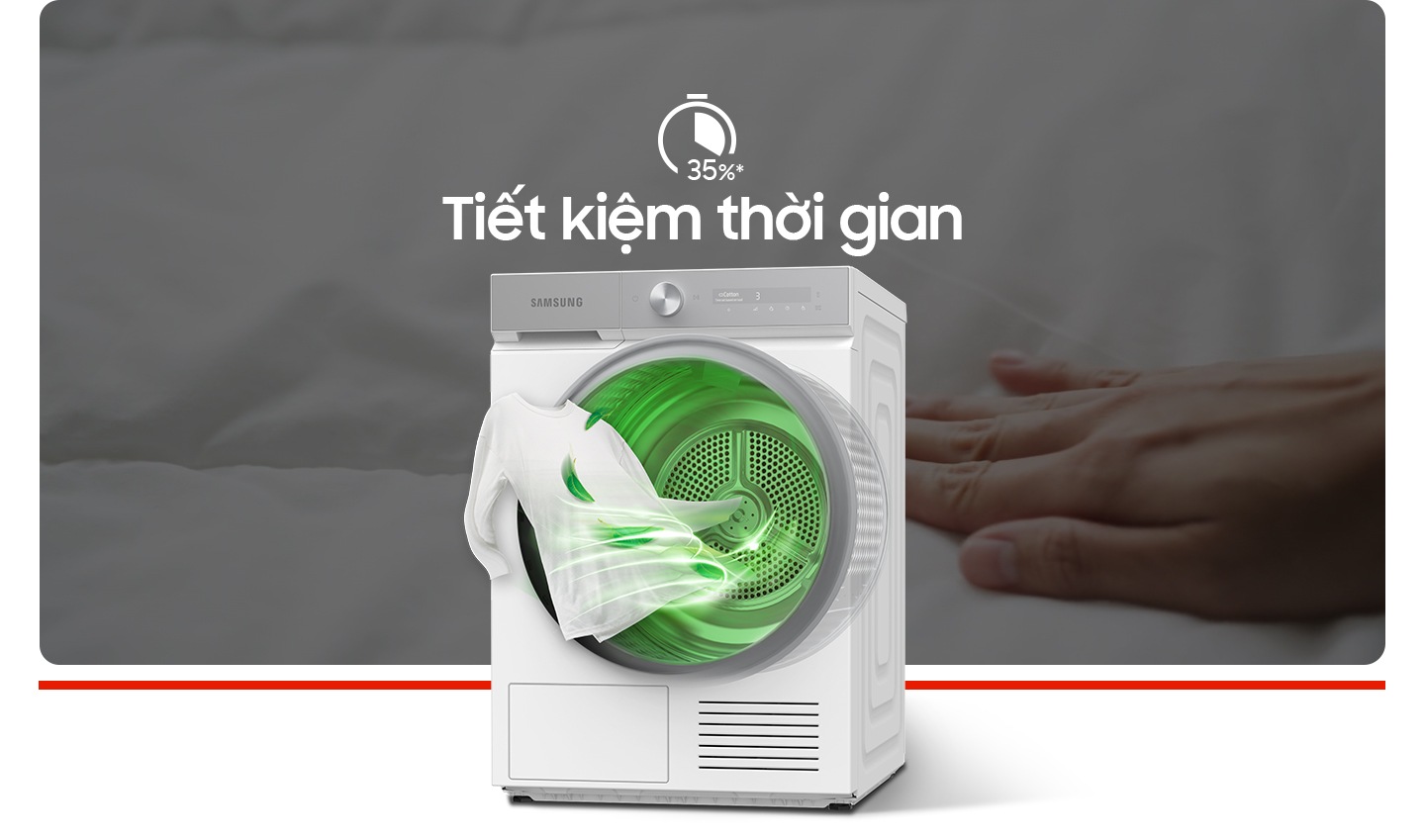 Sấy siêu tốc, giảm 35% thời gian sấy