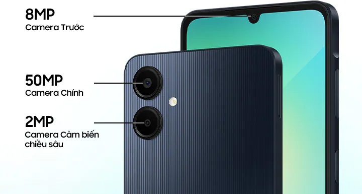 Thông Số Kỹ Thuật Samsung Galaxy A06, 128GB (Xanh Ngọc) | Samsung VN