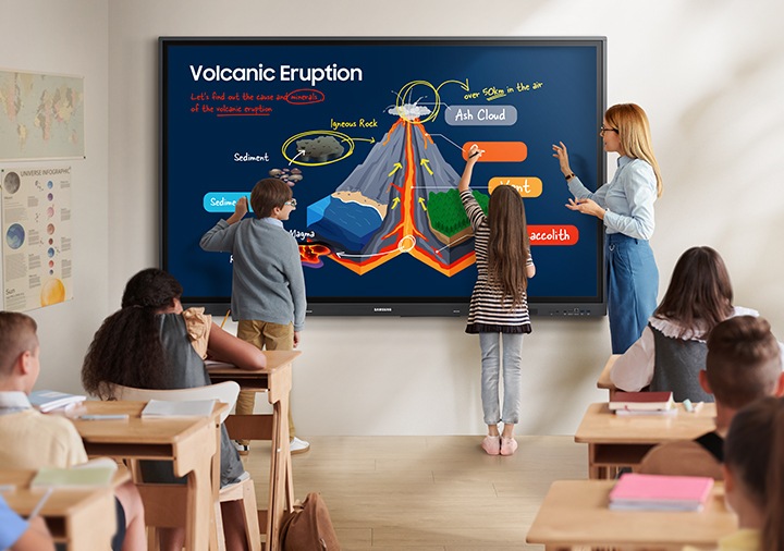 Business | 75 Inch Màn Hình Tương Tác WAF Android OS | LH75WAFWLGCXXS | Samsung Việt Nam