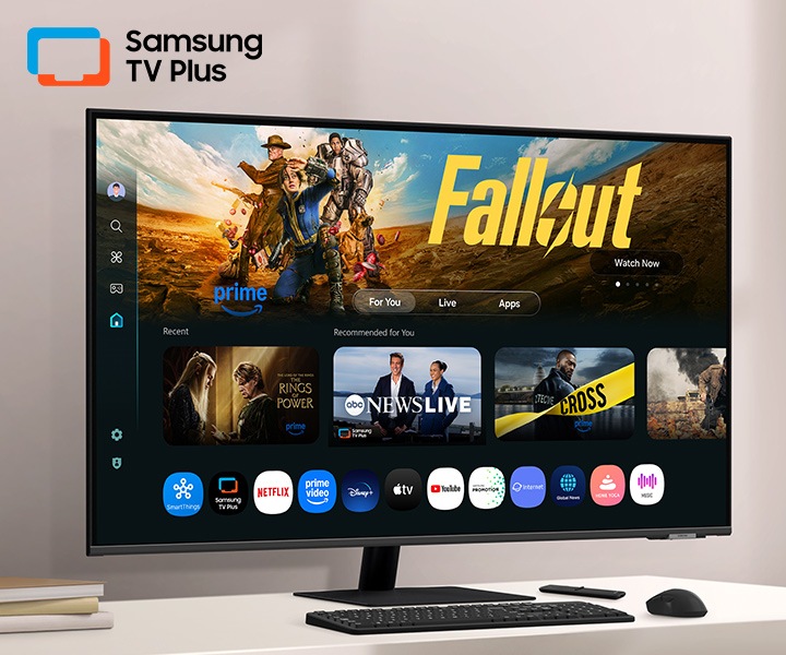 43 Inch Màn Hình Thông Minh M7 M70F 4K Samsung Vision AI LS43FM702UEXXV | Samsung VN