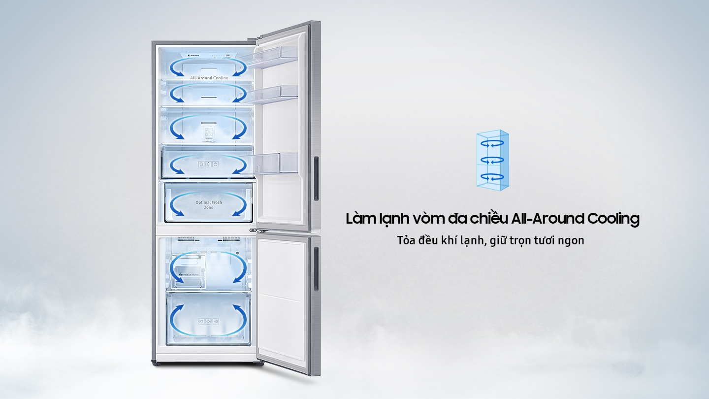 Tỏa đều khí lạnh, giữ trọn tươi ngon 