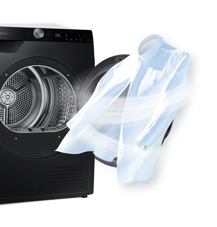 Đánh giá công nghệ trên máy sấy quần áo Samsung DV90T6240LB/SV