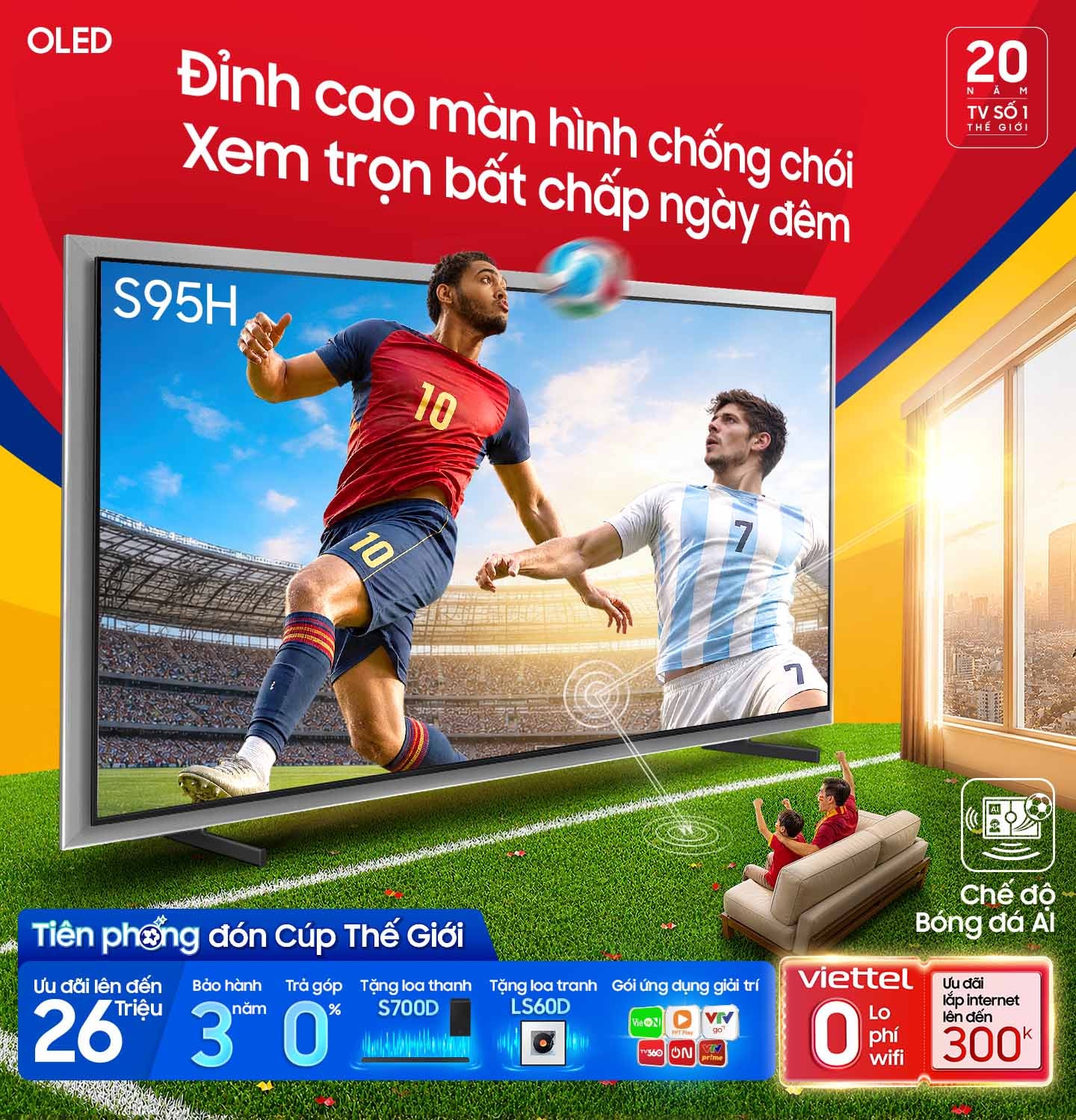Đỉnh cao m&agrave;n h&igrave;nh chống ch&oacute;i. Xem trọn bất chấp ng&agrave;y đ&ecirc;m