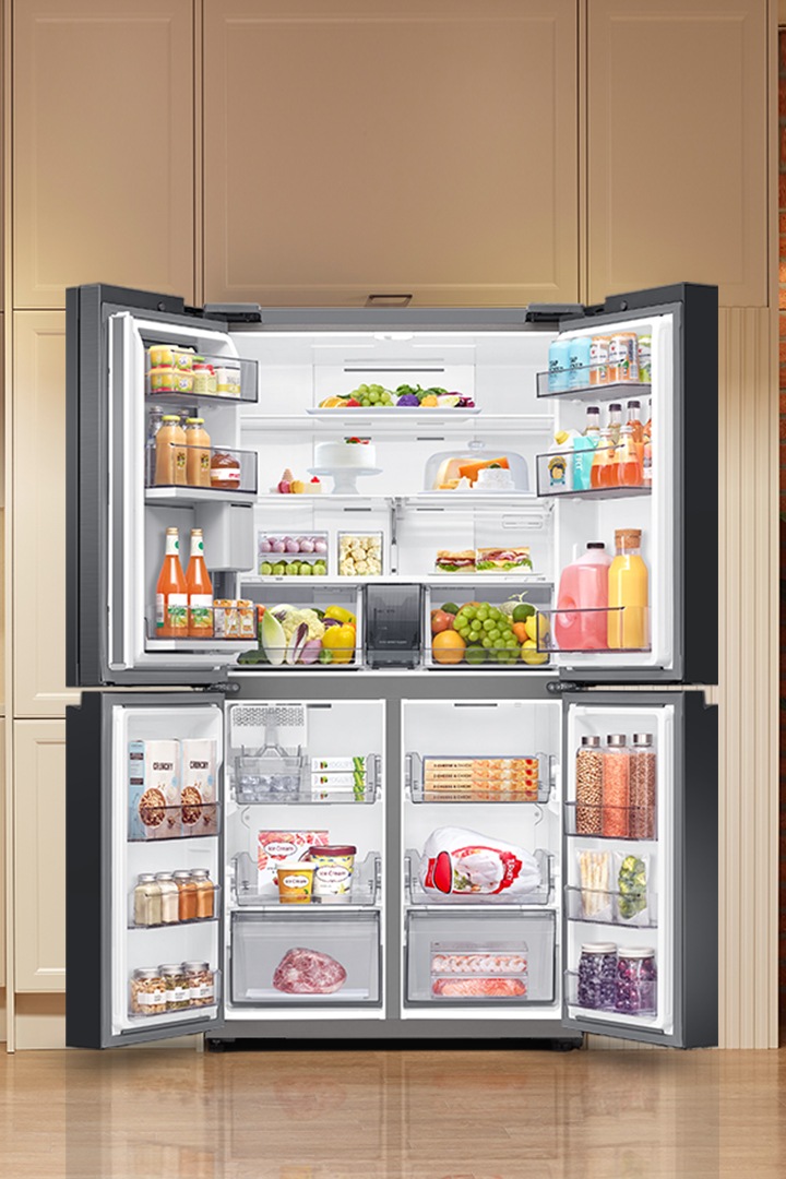 Dung tích cực lớn 648Lvới thiết kế phẳng hiện đại