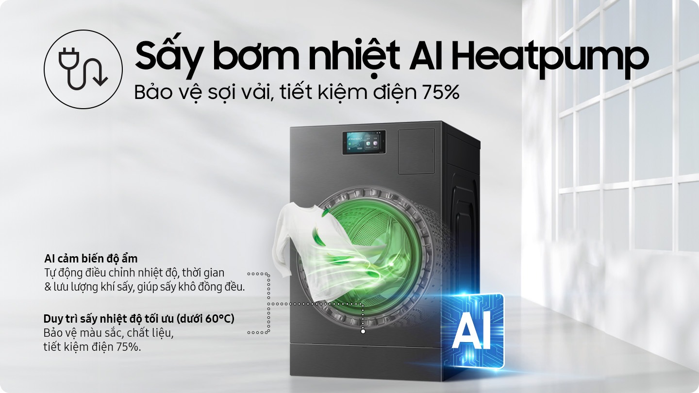 Sấy bơm nhiệt AI Heatpump