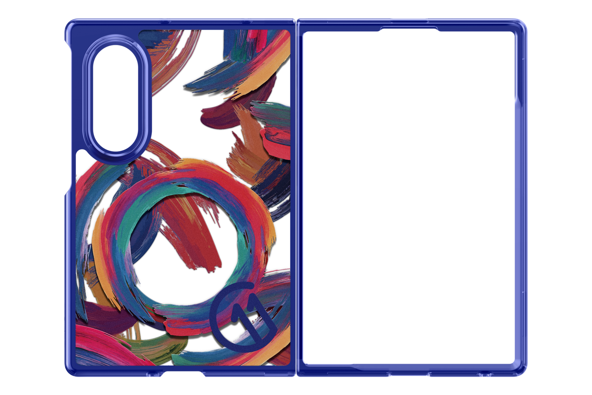 Ốp Lưng C11 Palette Magnet Galaxy Z Fold8, Xanh Navy