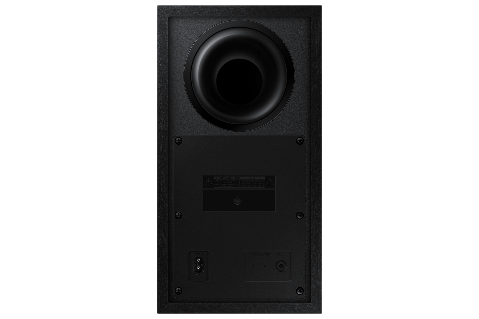 subwoofer-back Black