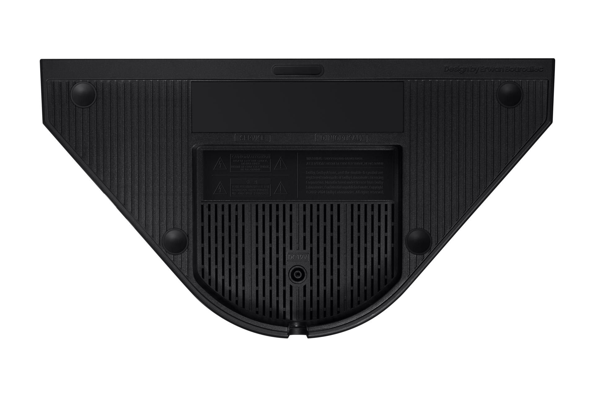 Music Studio 5 LS50H WiFi-Bluetooth Wireless Speaker (2026) Bottom Black 