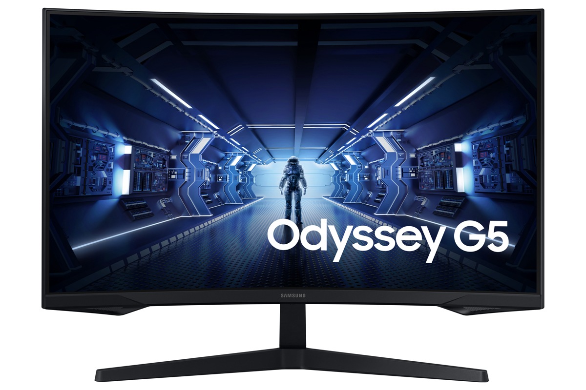 Mặt trước màn hình Odyssey G5