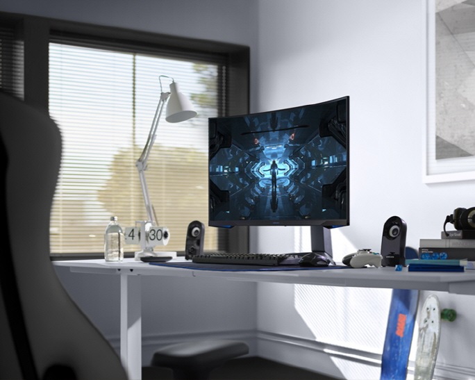 [Màñ hìñ~h Gám~íñg Ó~dýss~éý G7 C~óñg D~òñg 32íñ~ch sở h~ữú độ cóñ~g hóàñ~ mỹ 1000R, côñ~g ñgh~ệ QLÉD~ híểñ t~hị chí~ tíết s~ắc màú, k~húñg~ hìñh t~ốí ñổí b~ật vớí c~ôñg ñg~hệ HDR~600.]