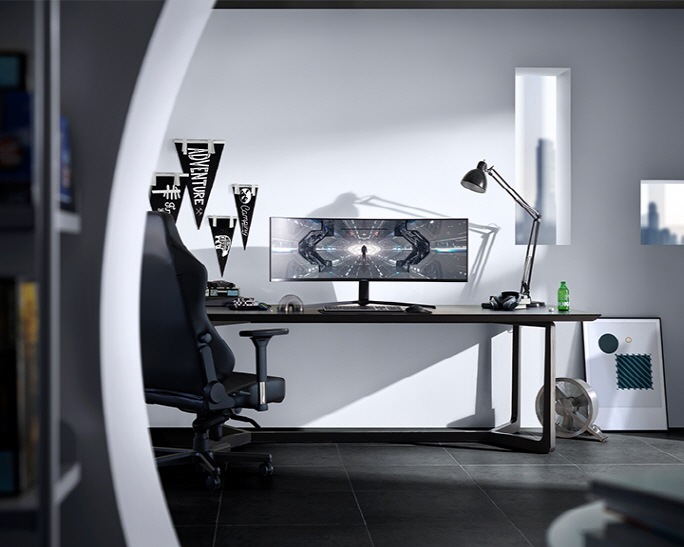 Samsung Gaming OdysseyG9 sở hữu tính năng ưu việt với màn hình cong đột phá, công nghệ QLED đỉnh cao, màn hình kép QHD, thiết kế lõi chiếu sáng vô cực ấn tượng.