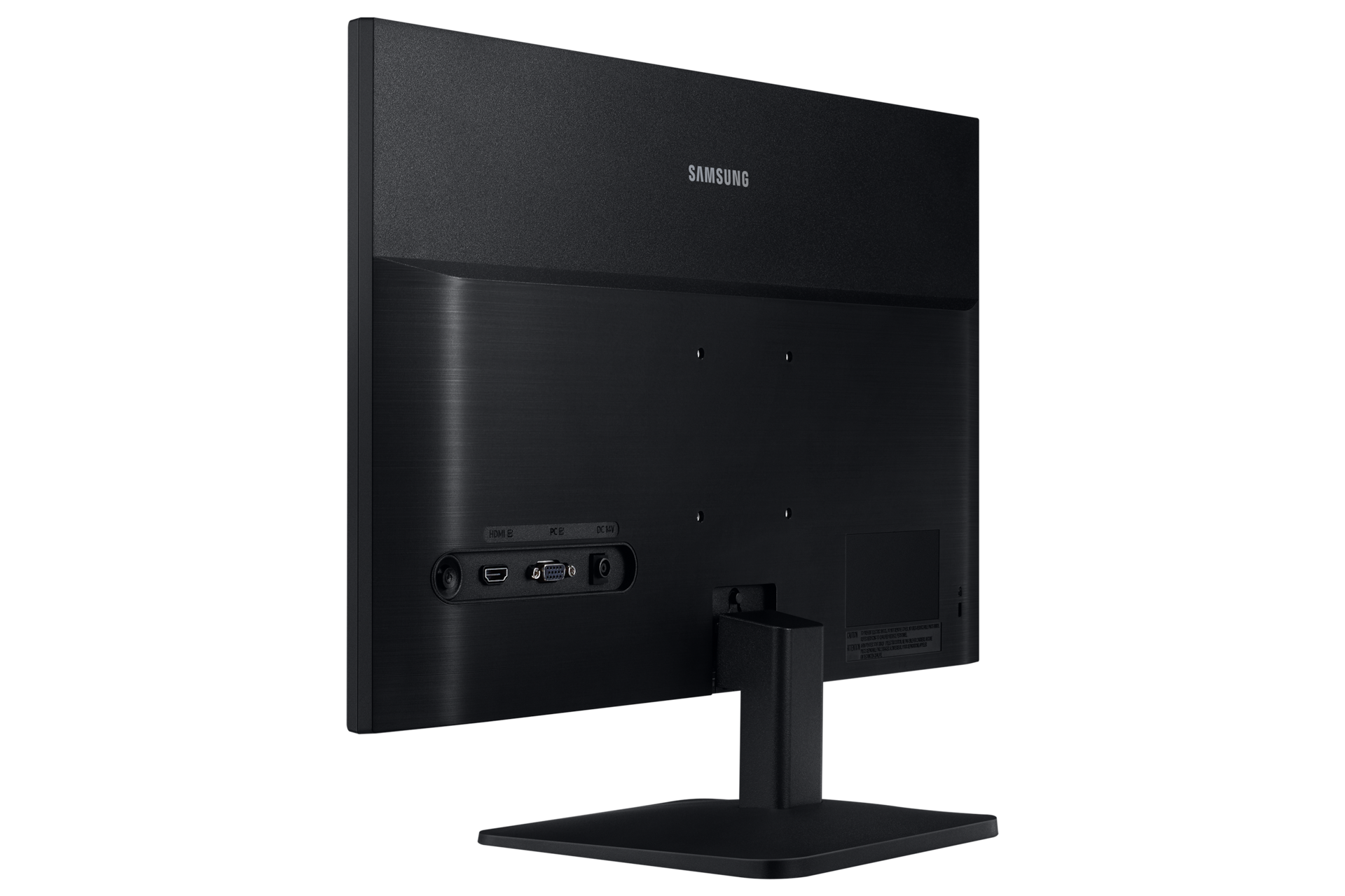 Xem mặt sau màn hình máy tính Samsung 19 inch (LS19A330NHEXXV) với đầy đủ các cổng kết nối cần thiết. Đặt mua tại Samsung VN!