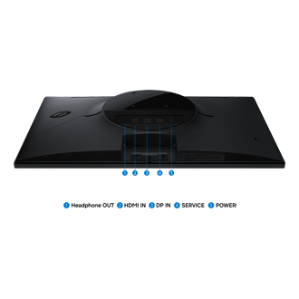 Odyssey G3 G30H FHD 200Hz Màn Hình Gaming Detail-Connectivity Black 