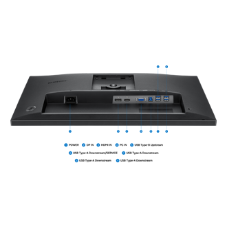 24/27 Inch Essential Monitor G3 G32H 144Hz Detail-Connectivity Black 