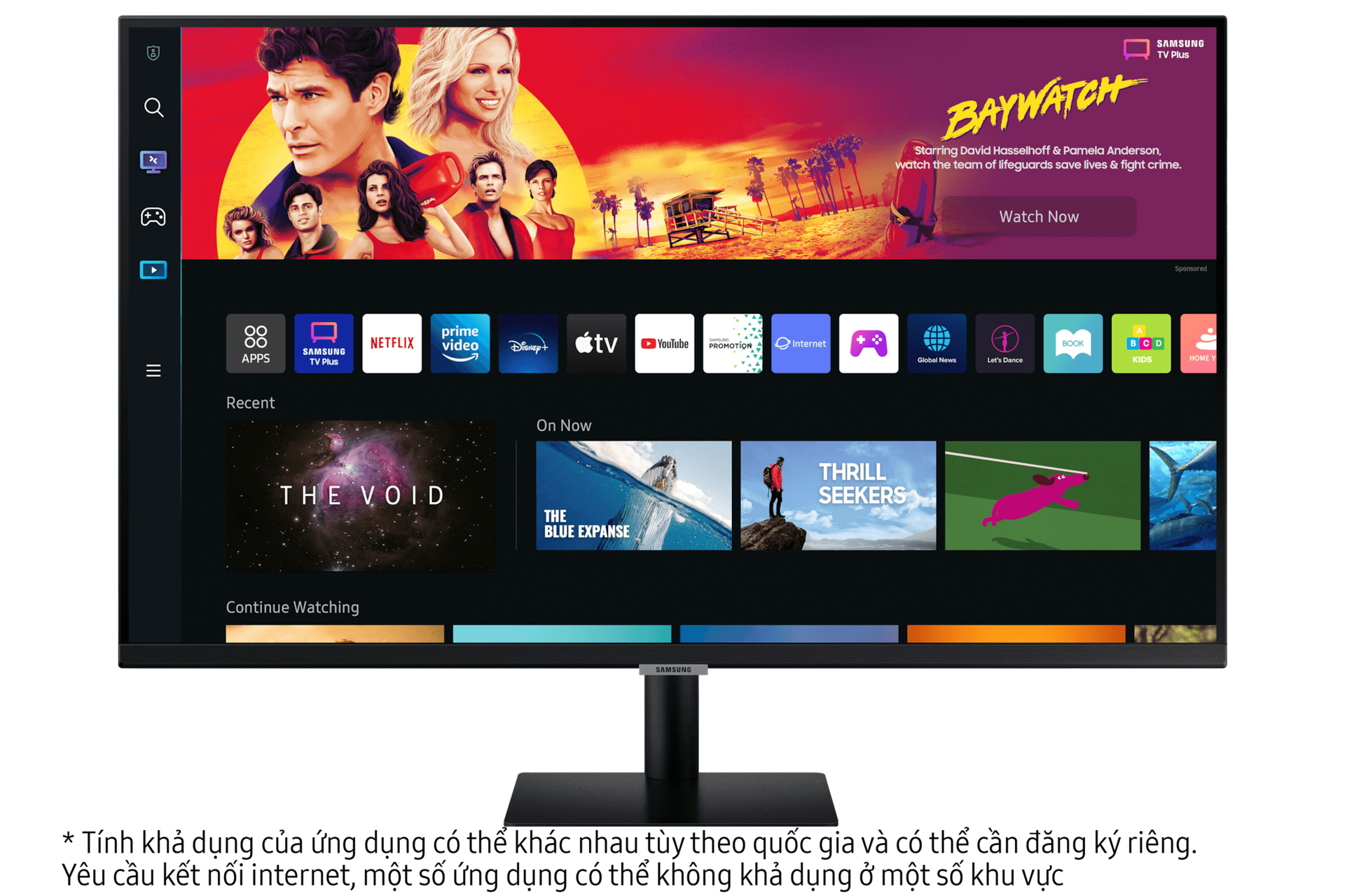 Mặt trước sản phẩm 32 inch Màn hình thông minh M7 M70B UHD 