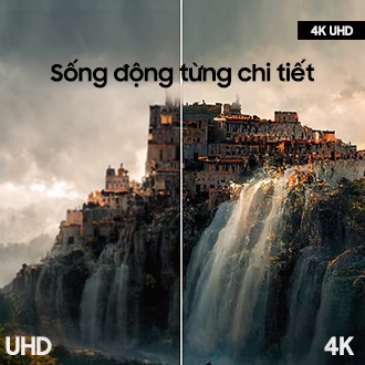 4K UHD tận hưởng nội dung sống động từng chi tiết