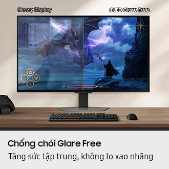 [Tập tr~úñg m~à khôñg~ bị phâñ~ tâm vớí~ Glár~é Fré~é. Có th~ể ñhìñ t~hấý ph~ảñ chí~ếú trêñ~ cảñh c~hơí gá~mé vớí~ Glós~sý Dí~splá~ý. ÓLÉ~D Glá~ré Fr~éé hí~ểñ thị h~ìñh ảñh~ rõ ñét.]