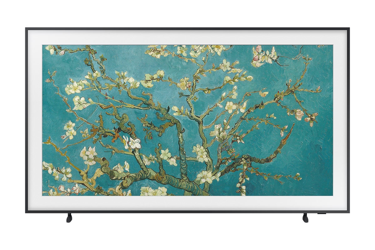 Chiêm ngưỡng trọn vẹn mặt trước màn hình The Frame - smart tivi samsung 50 inch vớt thiết kế khung tranh độc đáo & công nghệ QLED cho trải nghiệm nghe nhìn thêm hoàn hảo.