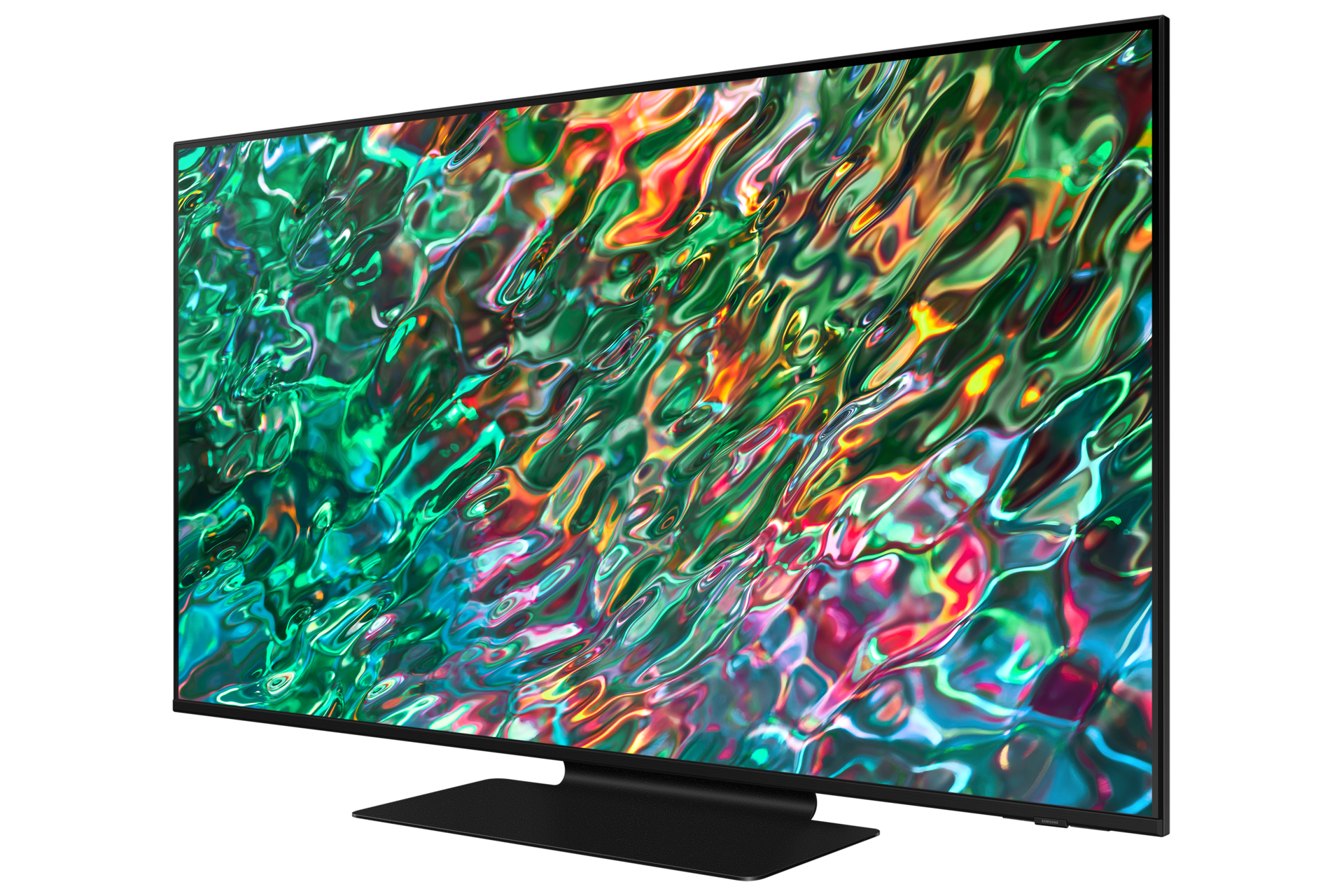 Mặt nghiêng phải smart tivi Samsung 4k 50 inch Neo QLED QN90B 2022 Black