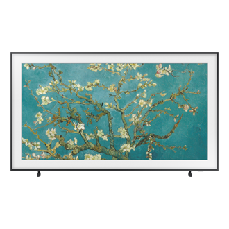 Người mua tivi Samsung The Frame 65 inch có thể sử dụng chân đế điều chỉnh độ cao hoặc mua thêm giá treo tường xoay tự động cho phù hợp với không gian.