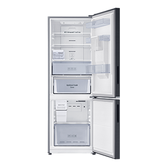 RB4000 BMF with Optimal Fresh zone Front-Open-Without-Food Black 