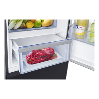 RB4000 BMF with Optimal Fresh zone Power-Cooling-Zone-Fulled-Out-With-Food Black 