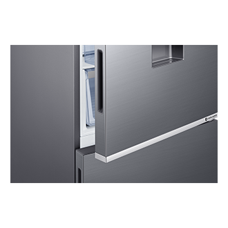 Tủ Lạnh Ngăn Đông Dưới Ngăn Đông Mềm Optimal Fresh Zone 307 L Close-Up-Handle Silver 