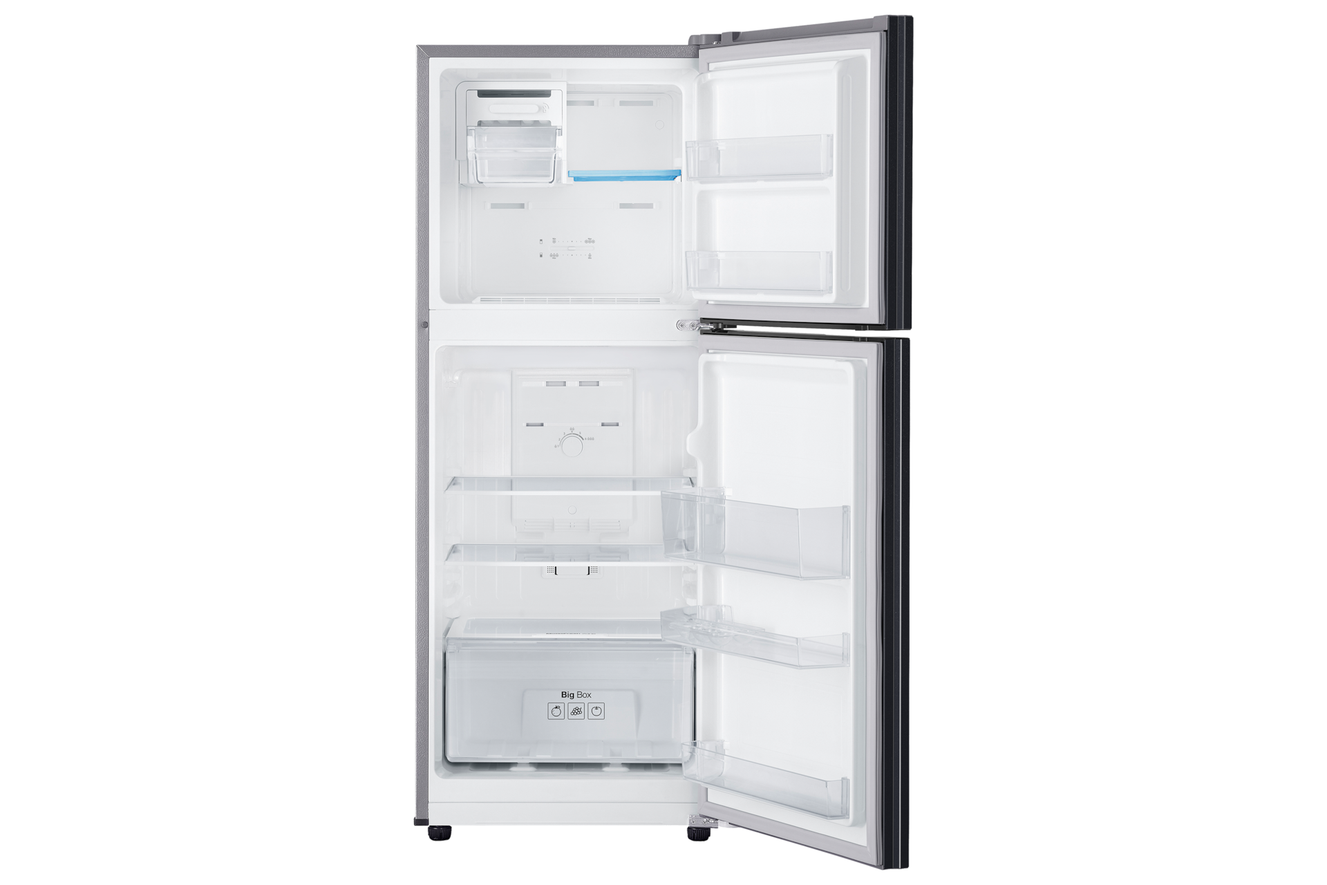 Tủ Lạnh Ngăn Đông Trên Khử Mùi Than Hoạt Tính 216 L Front-Open Black 