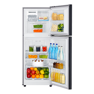 Tủ Lạnh Ngăn Đông Trên Khử Mùi Than Hoạt Tính 216 L Front-Open-With-Food Black 