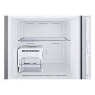 Tủ Lạnh Ngăn Đông Trên Ngăn Đông Mềm Optimal Fresh Zone 243 L Detail-Movable-Ice-Maker Black 
