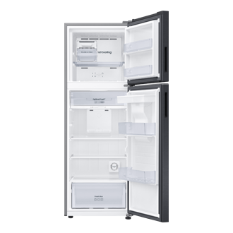 Tủ Lạnh Ngăn Đông Trên Ngăn Đông Mềm 4 Chế Độ Optimal Fresh+ 345 L Front-Open-Without-Food Black 