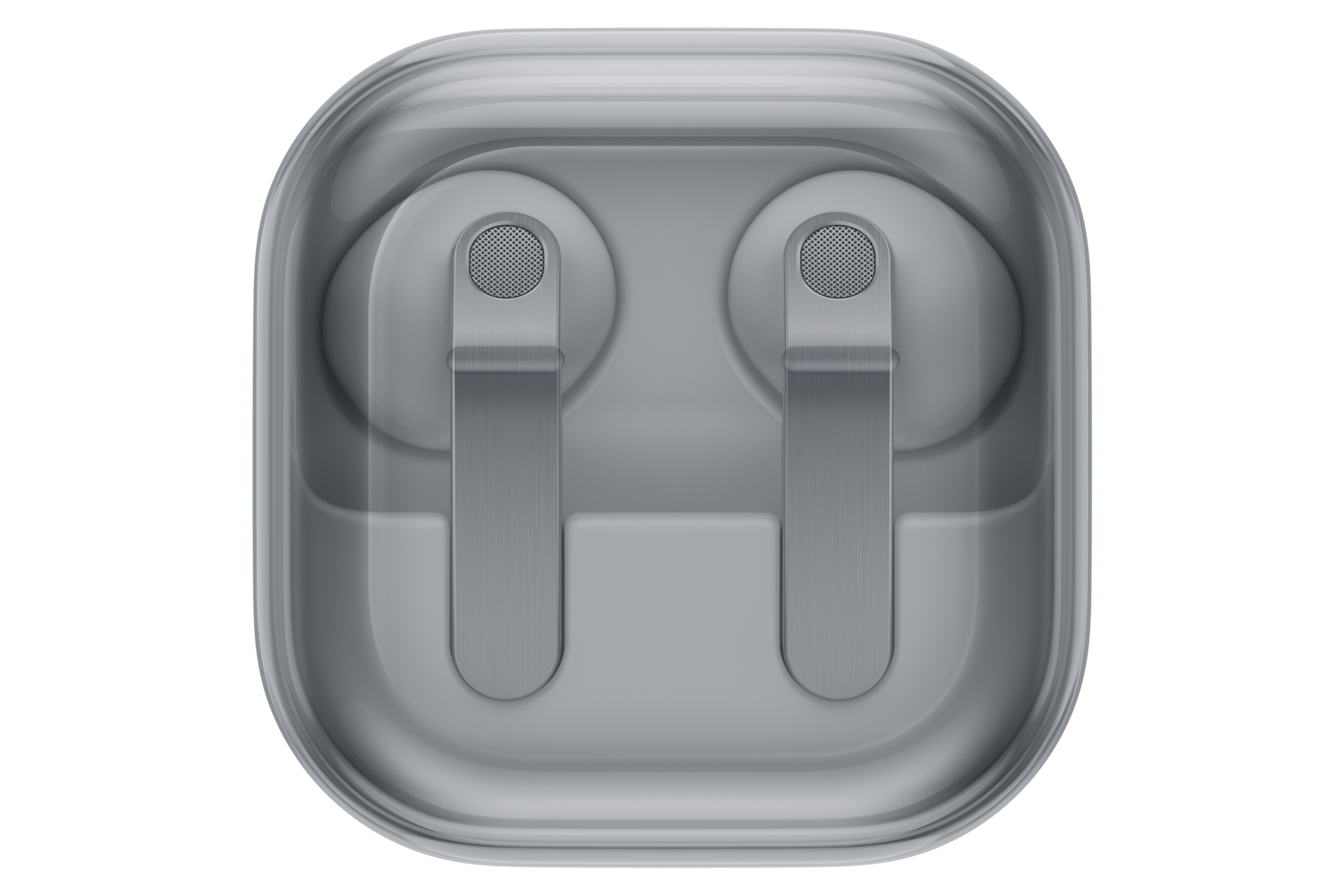 Galaxy Buds4 Case-Closed White 