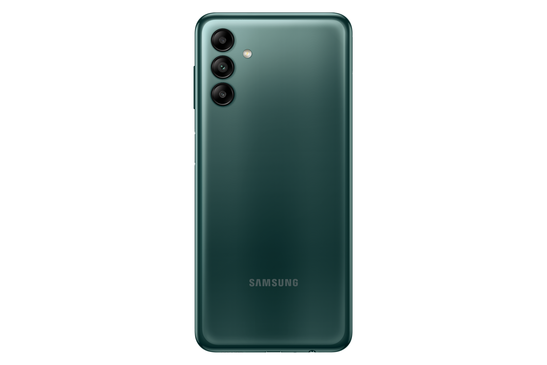 Chiêm ngưỡng mặt sau điện thoại thông minh Samsung Galaxy A04s màu xanh dương xỉ (SM-A047FZGGXXV) và đặt hàng với giá ưu đãi!