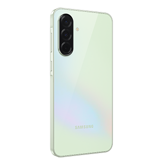 Samsung Galaxy A36 5G màu Xanh Lime Hologram 256GB, RAM 12GB - Mặt sau với viền tinh tế