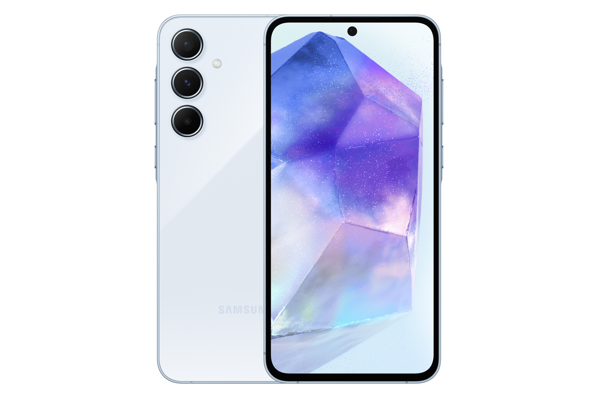 Galaxy A55 5G màu Xanh Iceblue